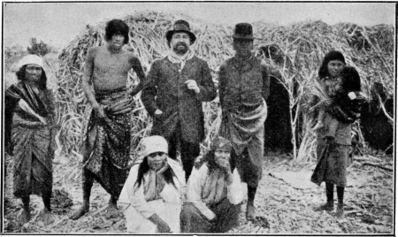 BLASCO IBÁÑEZ DANS UNE TENTE D’INDIENS NOMADES Frontière de l’Argentine et Bolivar