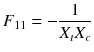 
$$ {F}_{11}=-\frac{1}{X_t{X}_c}\vspace*{-18pt} $$
