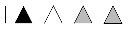 Grundformen, Linie, Polylinien und Polygon