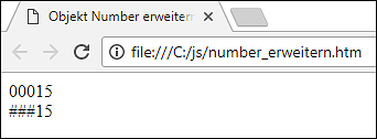 Methode »format()«