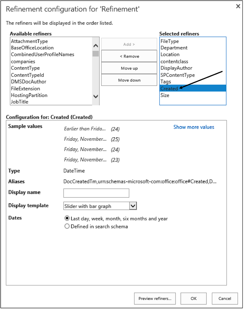 For a deeper look at adding your own custom refiners, see .