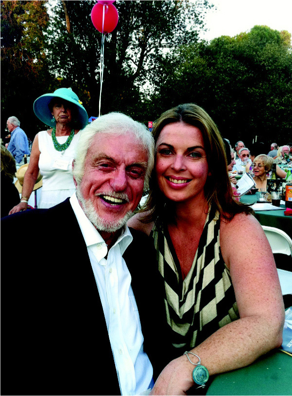 Newly engaged, Arlene and I enjoy an alfresco performance of the Los Angeles Philharmonic. Photograph by Laura Gillespie