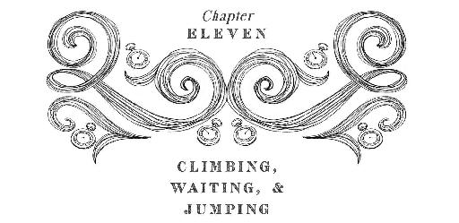 Chapter Eleven Climbing, Waiting, & Jumping