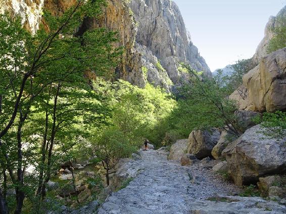 Velika-Paklenica-Schlucht – bestens zum Wandern, auch für Familien 