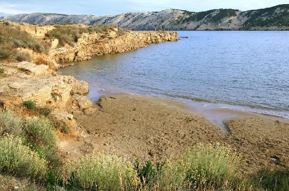 Am Paradiesstrand bei Lopar – in der Nebensaison idyllisch