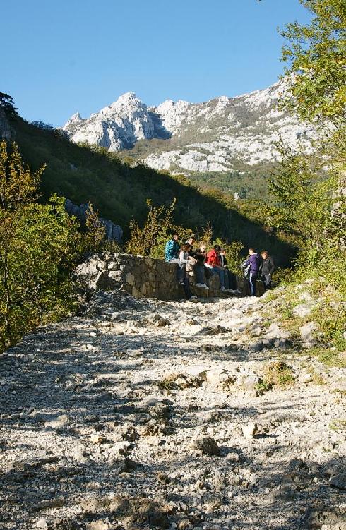 Aufstieg zum Dom Paklenica 