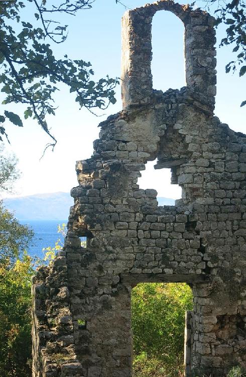 Die Kirchenruine Sv. Blaž