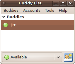 The Pidgin Buddy List