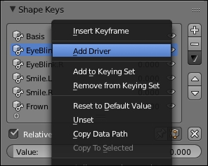 Driving a shape key