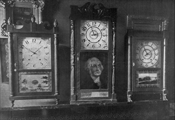 Figure 97. MANTEL CLOCKS.