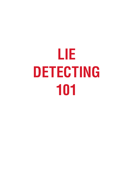 Half Title of Lie Detecting 101