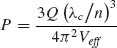 Numbered Display Equation