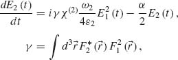 Numbered Display Equation