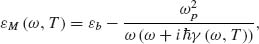 Numbered Display Equation