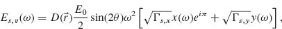 Numbered Display Equation