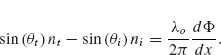 Numbered Display Equation