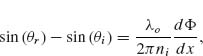 Numbered Display Equation