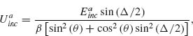 Numbered Display Equation