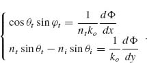 Numbered Display Equation