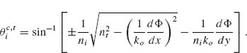 Numbered Display Equation