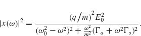 Numbered Display Equation