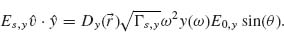 Numbered Display Equation