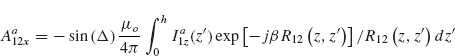 Numbered Display Equation