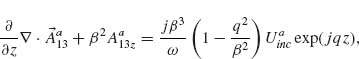 Numbered Display Equation