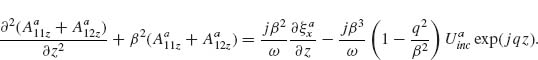 Numbered Display Equation