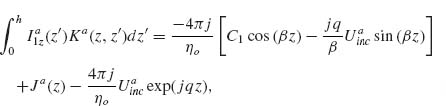 Numbered Display Equation