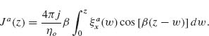 Numbered Display Equation