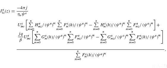 Numbered Display Equation