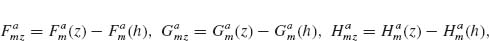 Numbered Display Equation