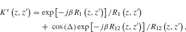 Numbered Display Equation