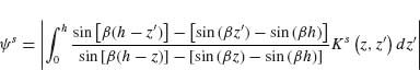 Numbered Display Equation