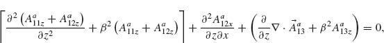 Numbered Display Equation