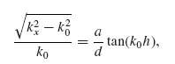 numbered Display Equation