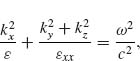 numbered Display Equation