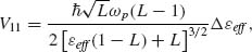 Unnumbered Display Equation