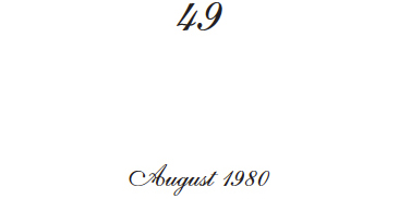 Chapter 49: August 1980