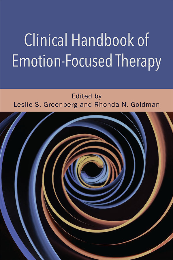 Clinical Handbook of Emotion-Focused Therapy cover art.