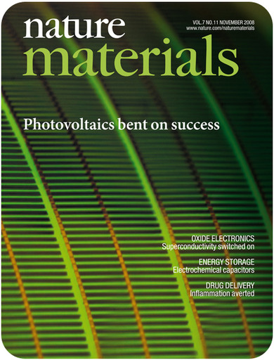 Nature Materials, an example of a scientific journal