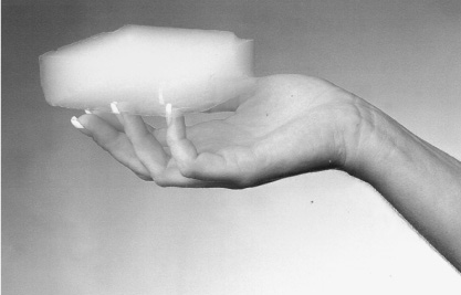 L’aerogel di silice.