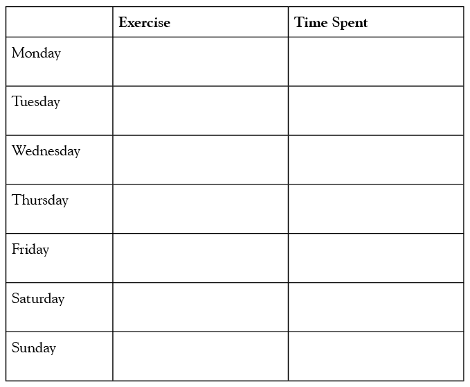 Exercise Plan