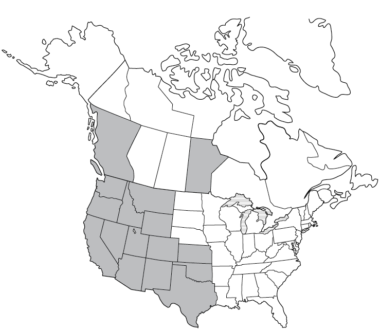 A map of reported cases of tick-borne relapsing fever in the United States and Canada