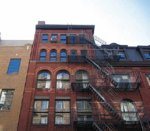 Author’s longtime loft home in Lower Manhattan, 2013.