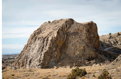 Joan Myers, Devil’s Throne, near Cerrillos, NM, 2013.