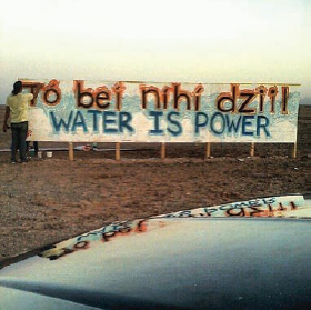 Water Is Power, c. 2011, Navajo Reservation, AZ.