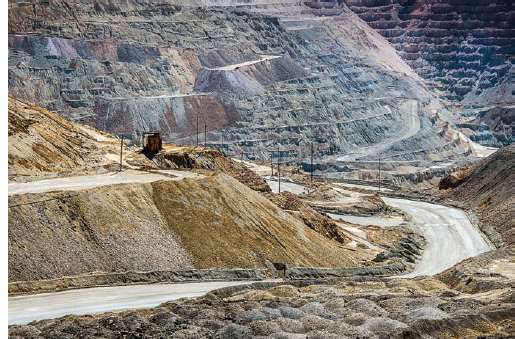 Joan Myers, Chino Pit (aka Santa Rita del Cobre), southwestern NM, 2013.