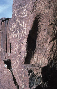 Corn, Lightning, Cloud and Bird, 1200–1400, Three Rivers, NM (Photo: Polly Schaafsma).